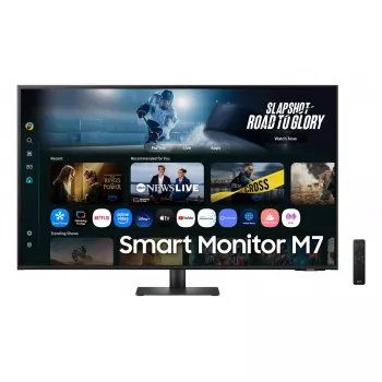 Samsung M7 M70F monitorius 109,2 cm (43 coliai) 3840 x 2160 pikselių 4K Ultra HD LCD juodas