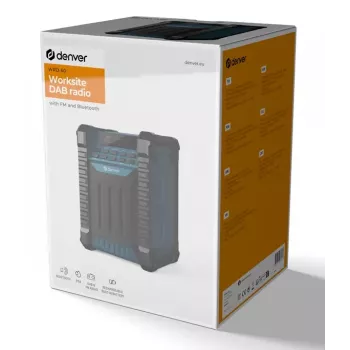 DENVER ELECTRONICS WRD-60 DAB+ radijas su Bluetooth ir prožektoriumi