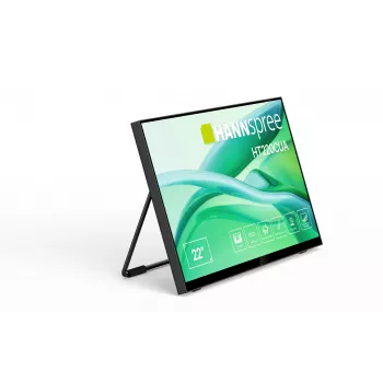Monitorius Hannspree HT220CUA 54,5 cm (21,4 col.) 1920 x 1080 pikselių Full HD LED jutiklinis ekranas juodas