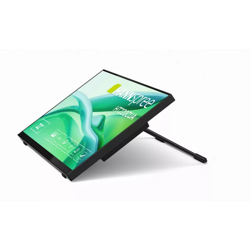 Monitorius Hannspree HT220CUA 54,5 cm (21,4 col.) 1920 x 1080 pikselių Full HD LED jutiklinis ekranas juodas