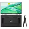 Monitorius Hannspree HT220CUA 54,5 cm (21,4 col.) 1920 x 1080 pikselių Full HD LED jutiklinis ekranas juodas