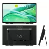 Hannspree HT240CUA monitor kompiuterinis 60.5 cm (23.8 colio) 1920 x 1080 pikselių Full HD LED jutiklinis juodas