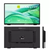 Hannspree HT240CUA monitor kompiuterinis 60.5 cm (23.8 colio) 1920 x 1080 pikselių Full HD LED jutiklinis juodas