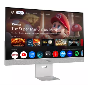 ASUS ZenScreen MS32UC monitor kompiuterinis 80 cm (31,5 colio) 3840 x 2160 pikselių 4K Ultra HD LED pilka, balta