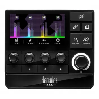 Hercules Stream 200 XLR juodas 9 mygtukai