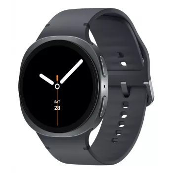 Samsung Galaxy Watch 8 44 mm Graphite – išmanusis laikrodis su AMOLED ekranu, GPS ir Wi-Fi