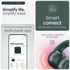 Motorola moto buds loop Belaidės ausinės Ausų kilpa Skambučiai/Muzika/Sportas/Kasdien Bluetooth Žalia