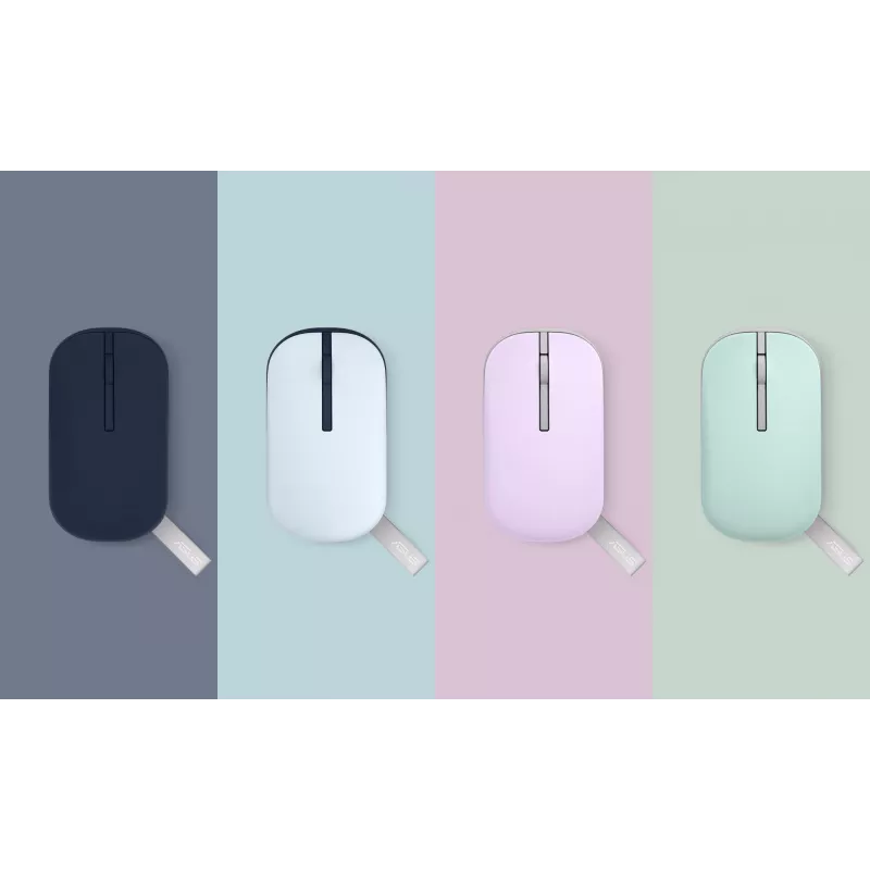 ASUS Marshmallow MD100 pelė biurui Ambidextrinė RF belaidė + Bluetooth Optinė 1600 DPI