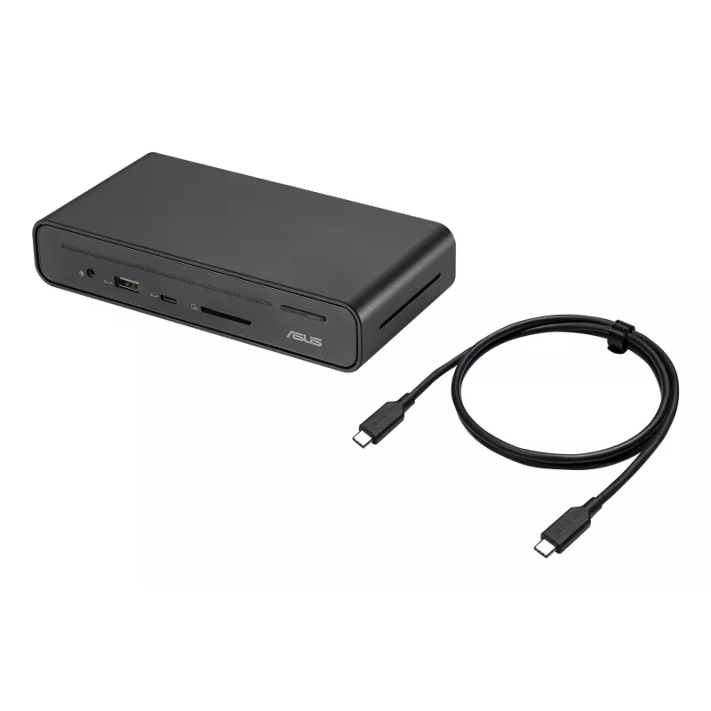 ASUS Triple Display USB-C Dock Duo DC301, laidinis, juodas