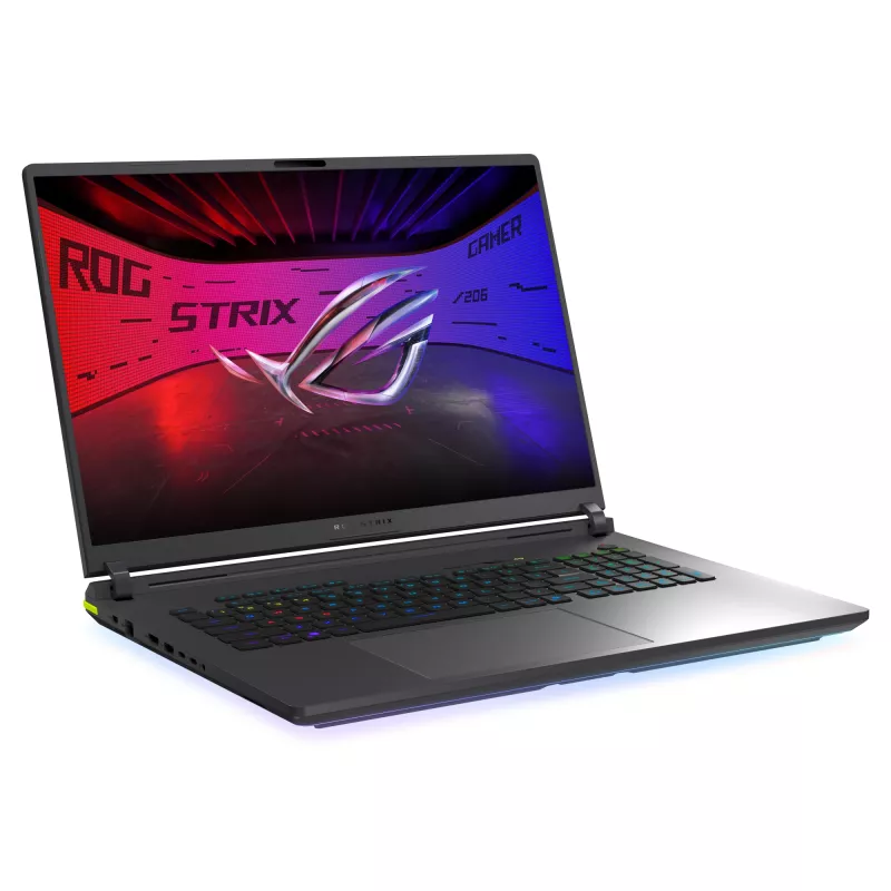 ASUS ROG Strix G18 G815LR-S8080W nešiojamas kompiuteris 45,7 cm (18 colių) WUXGA 32 GB DDR5-SDRAM 1 TB SSD NVIDIA GeForce RTX 5070 Ti Wi-Fi 7 (802.11be) Windows 11 Home pilka, žalia