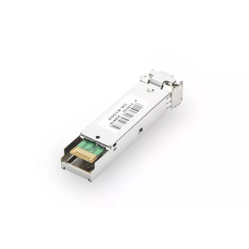 DIGITUS 1.25 Gbps SFP modulis, iki 80 km vienmodis, LC Duplex jungtis 1000Base-LX, 1550 nm