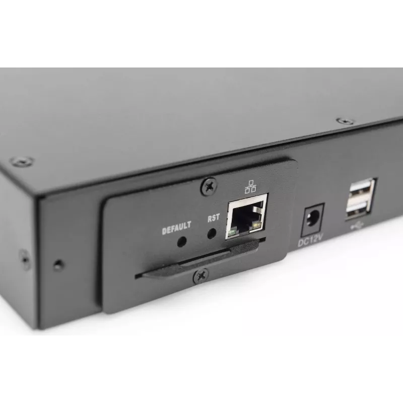 DIGITUS Modulinis KVM jungiklis 8 prievadų modulinei KVM konsolei