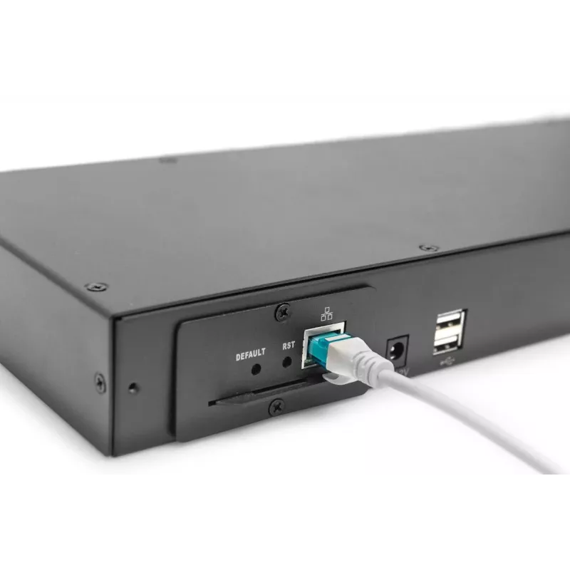 DIGITUS Modulinis KVM jungiklis 16 prievadų modulinei KVM konsolei