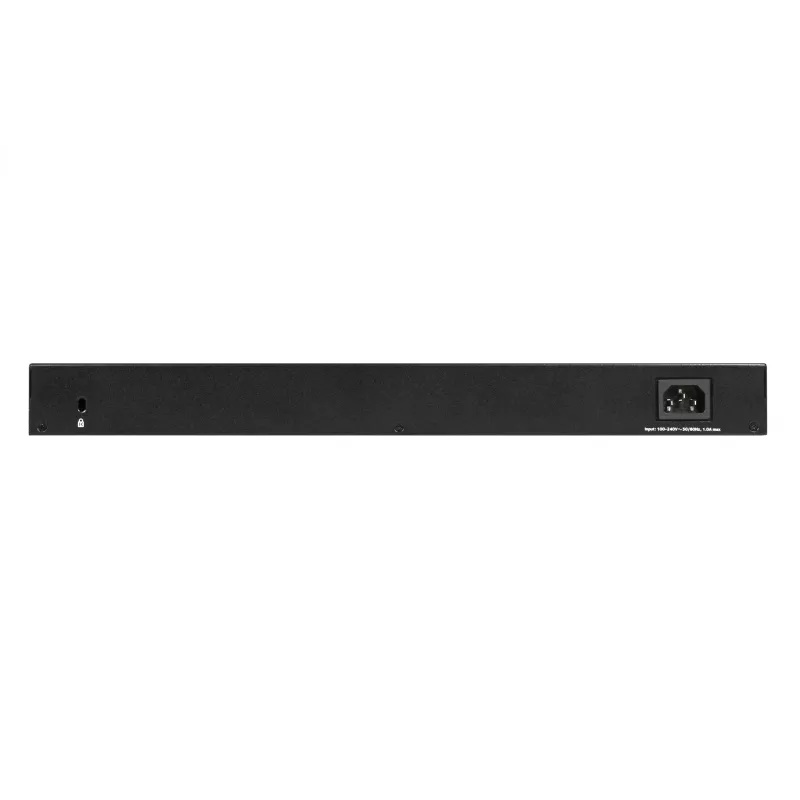 NETGEAR GS348 Nevaldomas Gigabit Ethernet (10/100/1000) 1U Juodas