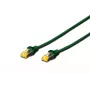 DIGITUS Patch kabelis - CAT6a - S/FTP - Snagless - Cu - 7m - žalias