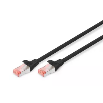 DIGITUS jungiamasis kabelis - CAT6 - S/FTP - Snagless - Cu - 2m - juodas