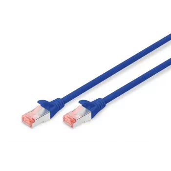 DIGITUS jungiamasis laidas - CAT6 - S/FTP - Snagless - Cu - 5m - mėlyna