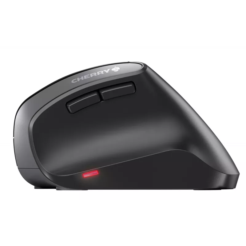 CHERRY MW 4500 belaidė 45 laipsnių pelė, juoda, USB, RF Wireless, 1200 DPI, vertikalus dizainas