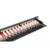 DIGITUS Patch panel CAT6a ekranuotas 24 prievadų 0,5U (DN-91624S-SL-EA)