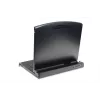 DIGITUS modulinė 43,2 cm (17 col.) TFT konsolė su 8 prievadų KVM, RAL 9005 juoda - Qwertzu vokiška klaviatūra