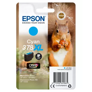 Epson Squirrel Singlepack Cyan 378XL Claria Photo HD rašalas