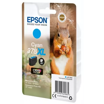 Epson Squirrel Singlepack Cyan 378XL Claria Photo HD rašalas