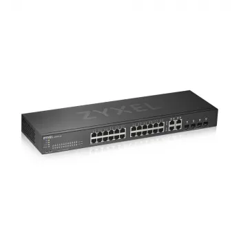 Zyxel GS1920-24V2 valdomas Gigabit Ethernet (10/100/1000) jungiklis, juodas
