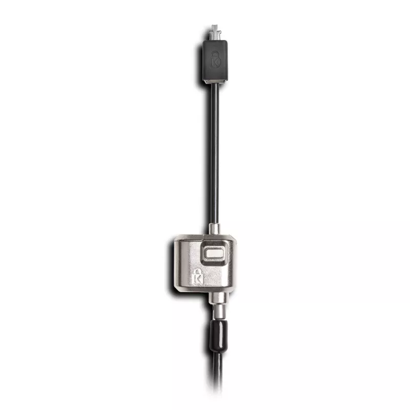 Kensington MiniSaver Mobile Keyed Lock, 1,8 m, raktinis, plokščias raktas, anglinis plienas, juoda
