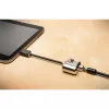 Kensington MiniSaver Mobile Keyed Lock, 1,8 m, raktinis, plokščias raktas, anglinis plienas, juoda
