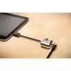 Kensington MiniSaver Mobile Keyed Lock, 1,8 m, raktinis, plokščias raktas, anglinis plienas, juoda