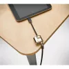 Kensington MiniSaver Mobile Keyed Lock, 1,8 m, raktinis, plokščias raktas, anglinis plienas, juoda