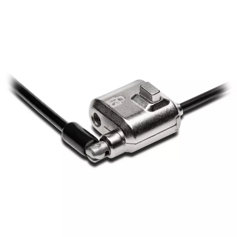 Kensington MiniSaver Mobile Keyed Lock, 1,8 m, raktinis, plokščias raktas, anglinis plienas, juoda