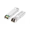 DIGITUS 1.25 Gbps SFP modulis, iki 550 m daugiamodis, LC duplekso jungtis 1000Base-SX, 850 nm