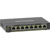 NETGEAR 8 prievadų „Gigabit Ethernet“ PoE+ valdomas jungiklis (GS308EP) L2/L3