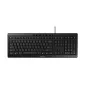 CHERRY STREAM klaviatūra Office USB QWERTY US English Juoda