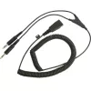Jabros PC laidas – QD į 2x3,5 mm