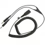 Jabros PC laidas – QD į 2x3,5 mm