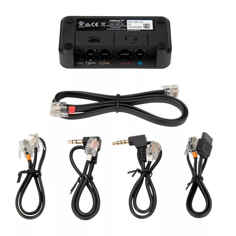 Jabra Link 14201-45 valdymo adapteris, juodas