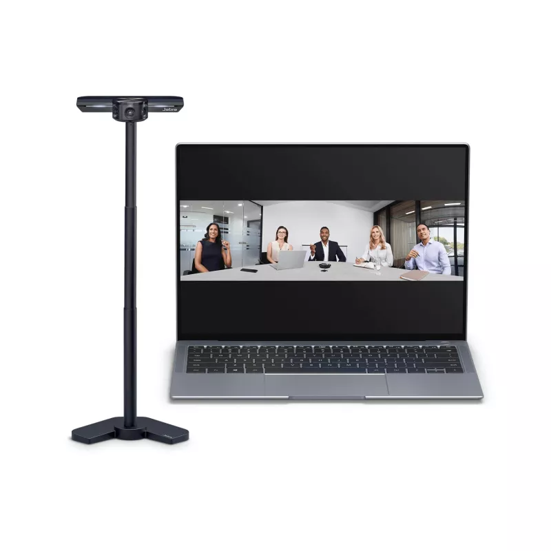 Jabra Panacast stovas stalvietiniam kameros išdėstymui