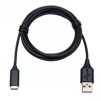 Jabra Link prailginimo laidas: USB-C į USB-A, 1,2 m, USB C, USB A, juoda