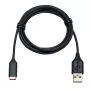 Jabra Link prailginimo laidas: USB-C į USB-A, 1,2 m, USB C, USB A, juoda