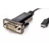 DIGITUS USB Type-C 2.0 į RS232 konverteris, DSUB 9 kištukas, 1 m kabelis