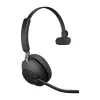 Jabra Evolve2 65 USB-C UC Mono - Juoda, Belaidis, Biuro/Skambučių centro, 20 - 20000 Hz, 99.2 g, Ausinės, Juodos
