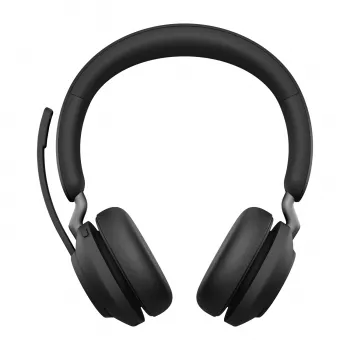 Jabra Evolve2 65 USB-A Juoda UC Įkrovimo stovas Stereo, Belaidis, Biuro/Skambučių centras, 20 - 20000 Hz, 176.4 g, Ausinės, Juoda