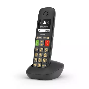 Gigaset E290HX DECT belaidis telefonas - juodas