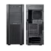 Korpusas CHIEFTEC CW-01B-OP Tower Juodas — SPCC, 7×3.5 colio, 7×2.5 colio, 3×5.25 colio lizdai, iki 410 mm GPU