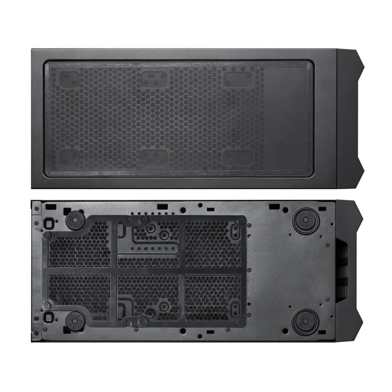 Korpusas CHIEFTEC CW-01B-OP Tower Juodas — SPCC, 7×3.5 colio, 7×2.5 colio, 3×5.25 colio lizdai, iki 410 mm GPU