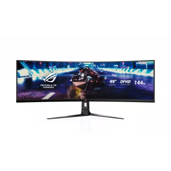 ASUS ROG Strix XG49VQ monitorius 124.5 cm (49 colių) 3840 x 1080 UltraWide Full HD LED juodas