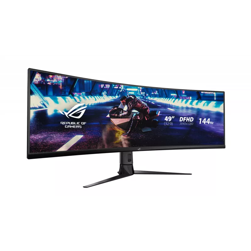 ASUS ROG Strix XG49VQ monitorius 124.5 cm (49 colių) 3840 x 1080 UltraWide Full HD LED juodas
