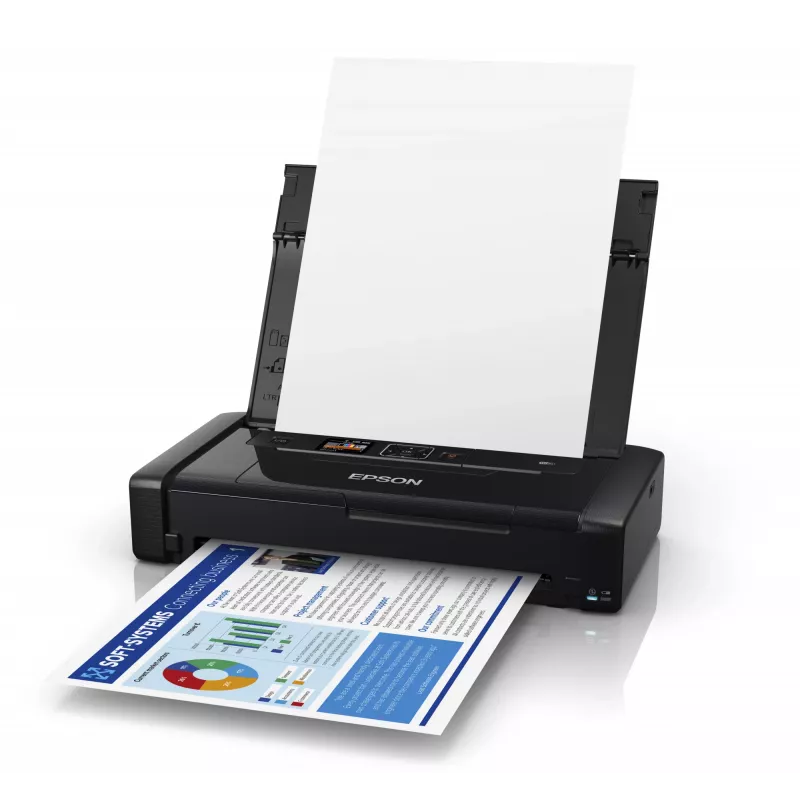 Epson WorkForce WF-110W nešiojamasis rašalinis spausdintuvas, spalvotas, 5760 x 1440 DPI, A4, Wi-Fi